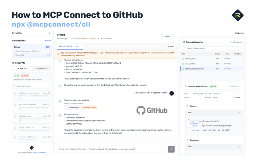 How to MCP Connect to GitHub